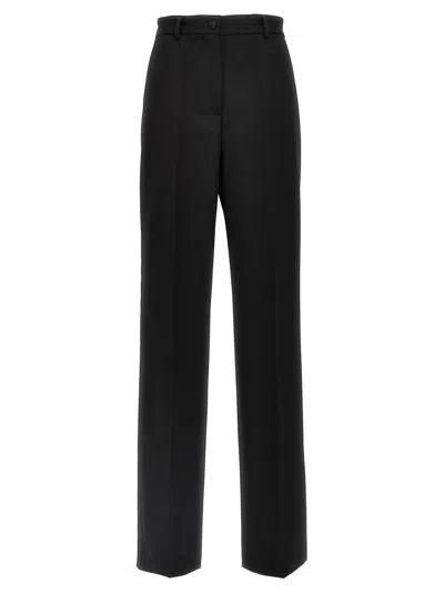 Dolce & Gabbana Tuxedo Trousers In Black