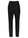 Dolce & Gabbana Elegant High Waist Tapered Wool Pants
