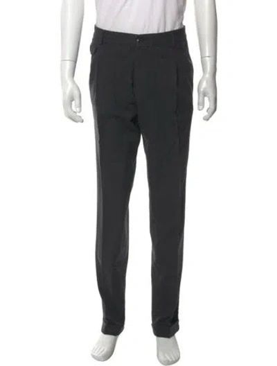Pre-owned Dolce & Gabbana Tuxedo Pants In Brown