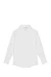 Dolce & Gabbana Teen Boys White Re-edition Tuxedo Shirt In White