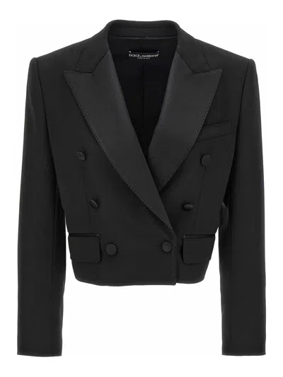 DOLCE & GABBANA BLAZER - NEGRO