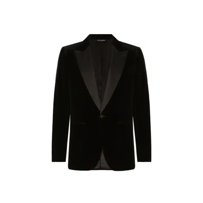 DOLCE & GABBANA TUXEDO VELVET JACKET