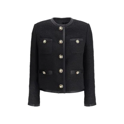 DOLCE & GABBANA TWEED BOUCLÉ SHORT JACKET