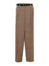 Dolce & Gabbana Tweed Effect Pants In Multi