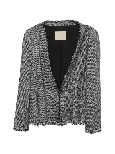 Pre-owned Dolce & Gabbana Tweed Jacket In Black