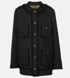 Dolce & Gabbana Rachel Multipocket Tech Jacket In Black