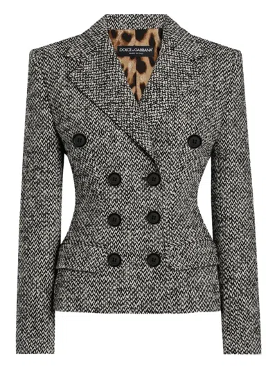 DOLCE & GABBANA DOLCE & GABBANA TWEED JACKET