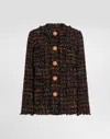 Dolce & Gabbana Tweed Jacket In Multi