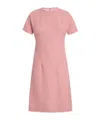 Dolce & Gabbana Raschel Tweed Midi Dress In Pink
