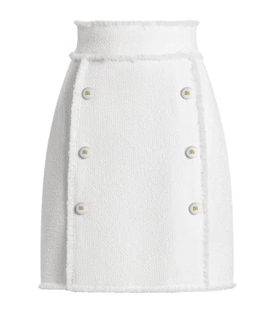 Dolce & Gabbana Tweed Mini Skirt
