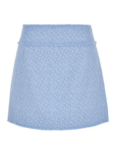 DOLCE & GABBANA TWEED MINI SKIRT