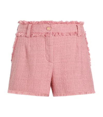 DOLCE & GABBANA TWEED SHORTS