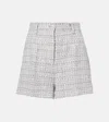 Dolce & Gabbana Grey Cotton Shorts In Grey