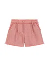 Dolce & Gabbana Tweed Shorts In Pink