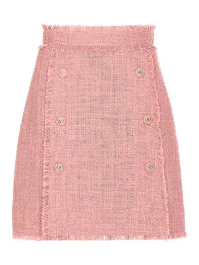 DOLCE & GABBANA TWEED SKIRT