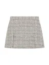 Dolce & Gabbana Tweed Skirt In Grey