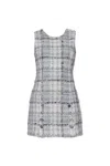Dolce & Gabbana Tweed Sleeveless Mini Dress
