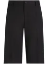 Dolce & Gabbana Tailored Knee-length Shorts In Black