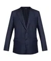 Dolce & Gabbana Two-button Wool Blazer In Blue
