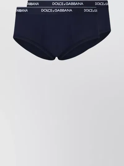 DOLCE & GABBANA TWO-PACK BRIEFS ELASTIC WAISTBAND