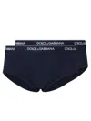 Dolce & Gabbana Two-pack Brando Briefs In Stretch Cotton