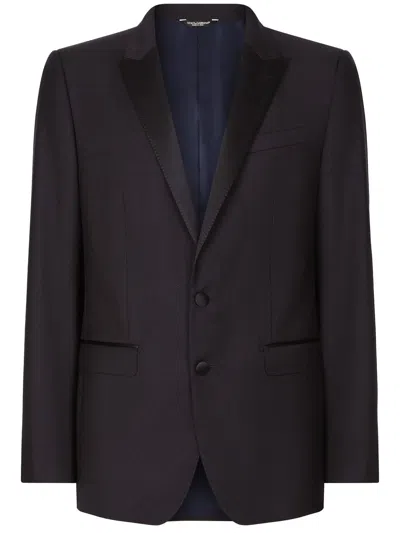 Dolce & Gabbana Two Piece Suit In Black