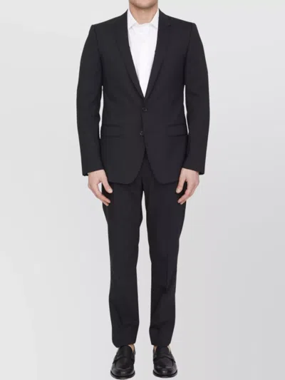Dolce & Gabbana Two-piece Suit In Wool In Black