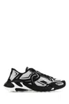 Dolce & Gabbana Two-tones Fabric Dragon Sneakers For Men