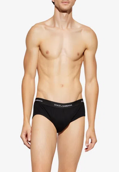 Dolce & Gabbana Two-pack Black Briefs