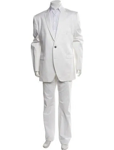 Pre-owned Dolce & Gabbana Two-piece Suit In White