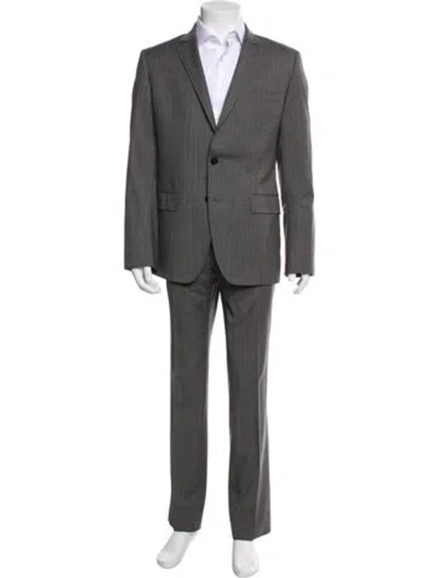 Pre-owned Dolce & Gabbana Two-piece Wool Suit In Gray