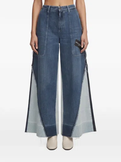 Pre-owned Dolce & Gabbana Two-tone Jeans In Blue