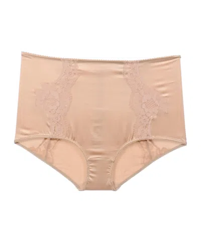Dolce & Gabbana Two-tone Lace Panties In Neutral