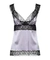 Dolce & Gabbana Two-tone Tops In Multi