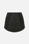 Dolce & Gabbana Satin High-waisted Panties With Lace Details In Black