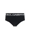 Dolce & Gabbana Briefs With Logo Band In Black