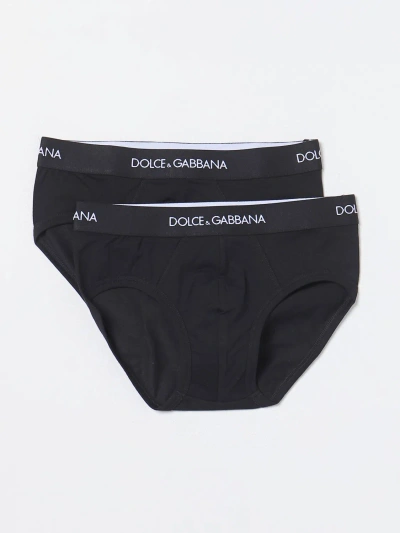 Dolce & Gabbana Kids' 内衣  儿童 颜色 黑色 In Black