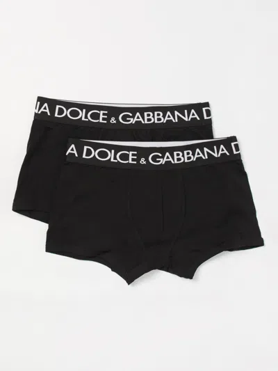 DOLCE & GABBANA UNDERWEAR DOLCE & GABBANA MEN COLOR BLACK,G43870002