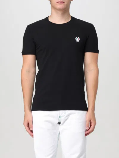 DOLCE & GABBANA T-SHIRT DOLCE & GABBANA MEN COLOR BLACK,F84896002