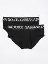 Dolce & Gabbana Logo-print Cotton Briefs (set Of Two) In Schwarz