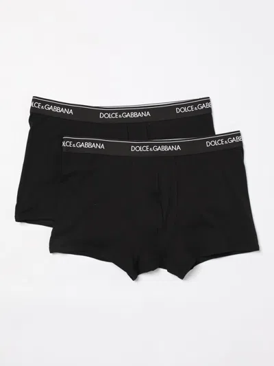 DOLCE & GABBANA UNDERWEAR DOLCE & GABBANA MEN COLOR BLACK,F72931002
