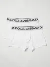 Dolce & Gabbana White Cotton Stretch Regular Boxer Underwear In White