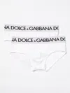 Dolce & Gabbana Midi Brief 2-pack Briefs In Weiss