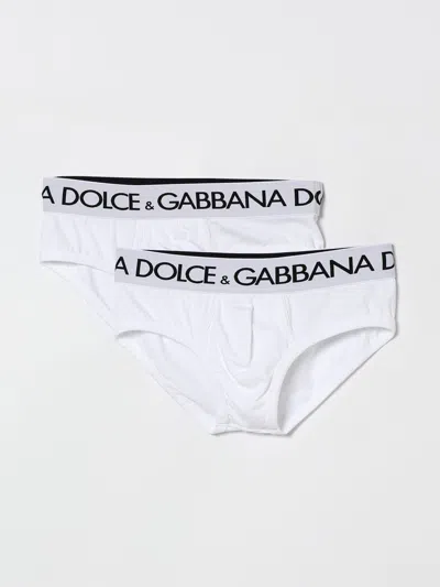 Dolce & Gabbana Underwear Men  In White