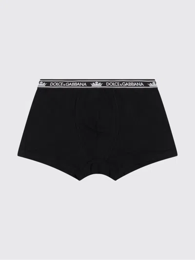 Dolce & Gabbana Underwear  Men Color White In Black