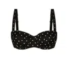 Dolce & Gabbana Polka Dot-print Balconette Bra In Multicolor