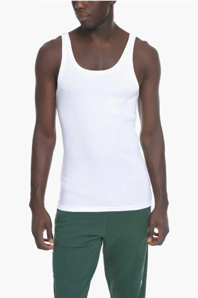 DOLCE & GABBANA UNDERWEAR RIBBED COTTON MARCELLO TANK TOP