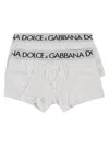 Dolce & Gabbana Bi-pack Underwear Boxer Shorts In White
