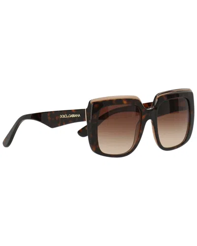 Dolce & Gabbana Women's Dg4414 54mm Sunglasses In Brown