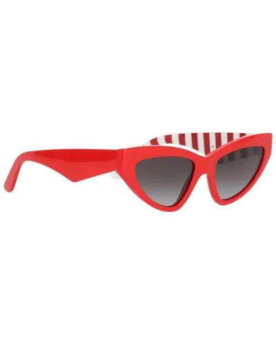 Dolce & Gabbana Unisex 0dg4439 Sunglasses In Red